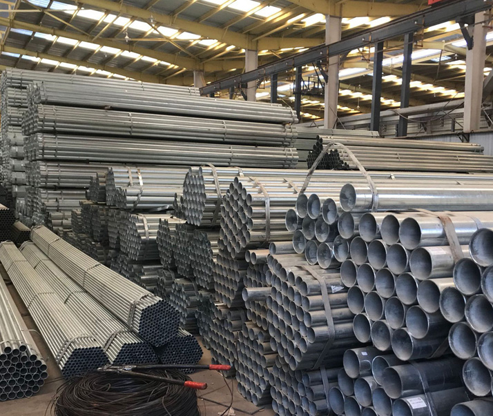 北屯q235b热镀锌带钢管